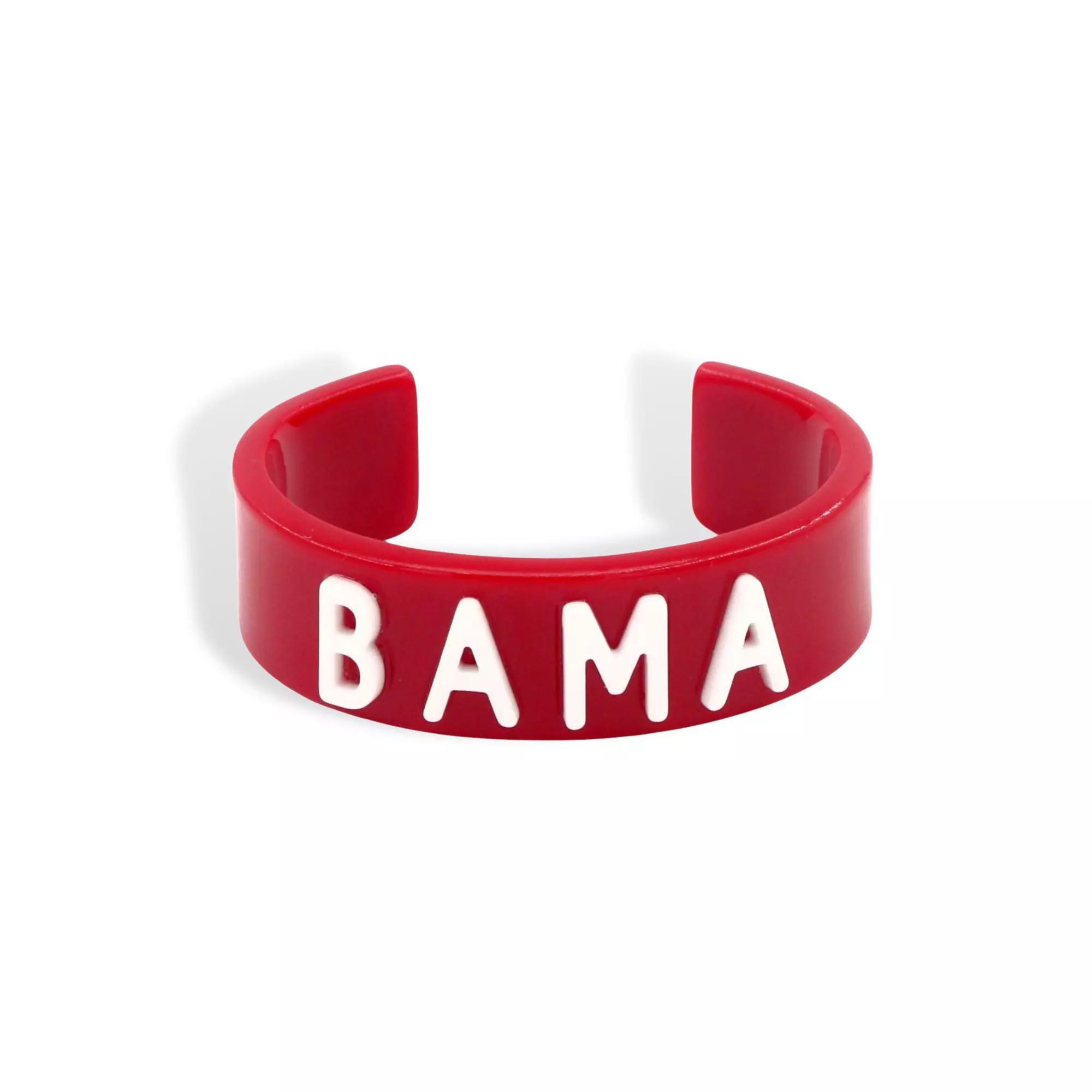 Brianna Cannon Alabama Crimson Tide Wordmark Cuff Bracelet, Men's, Red Product Image