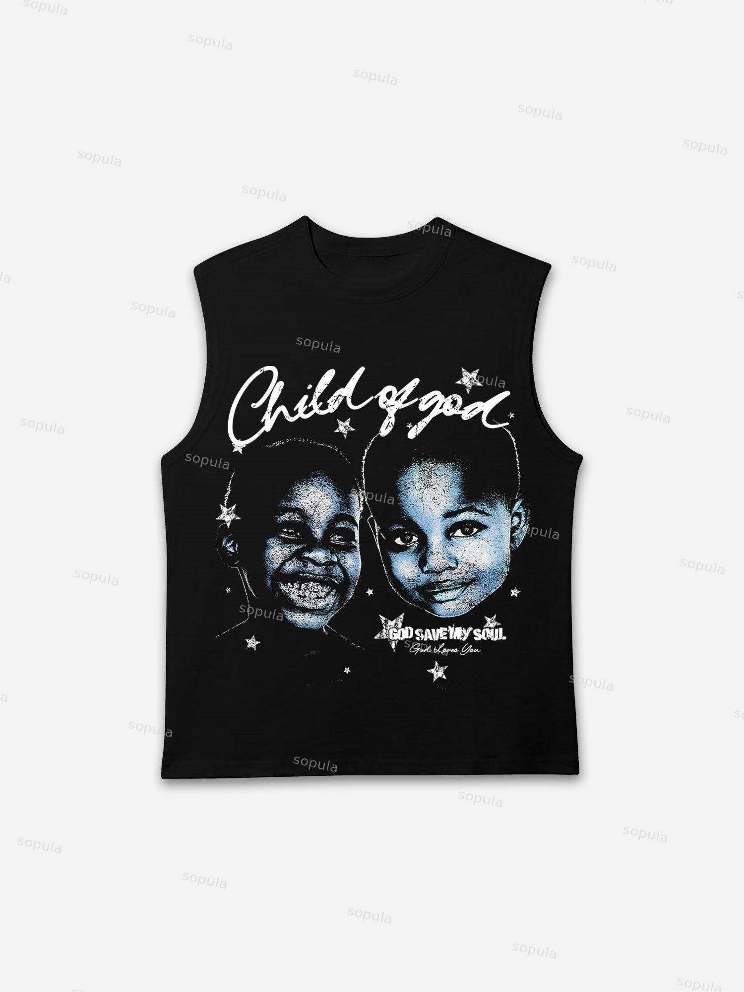 I Fear God Graphic Print Tank Top Product Image