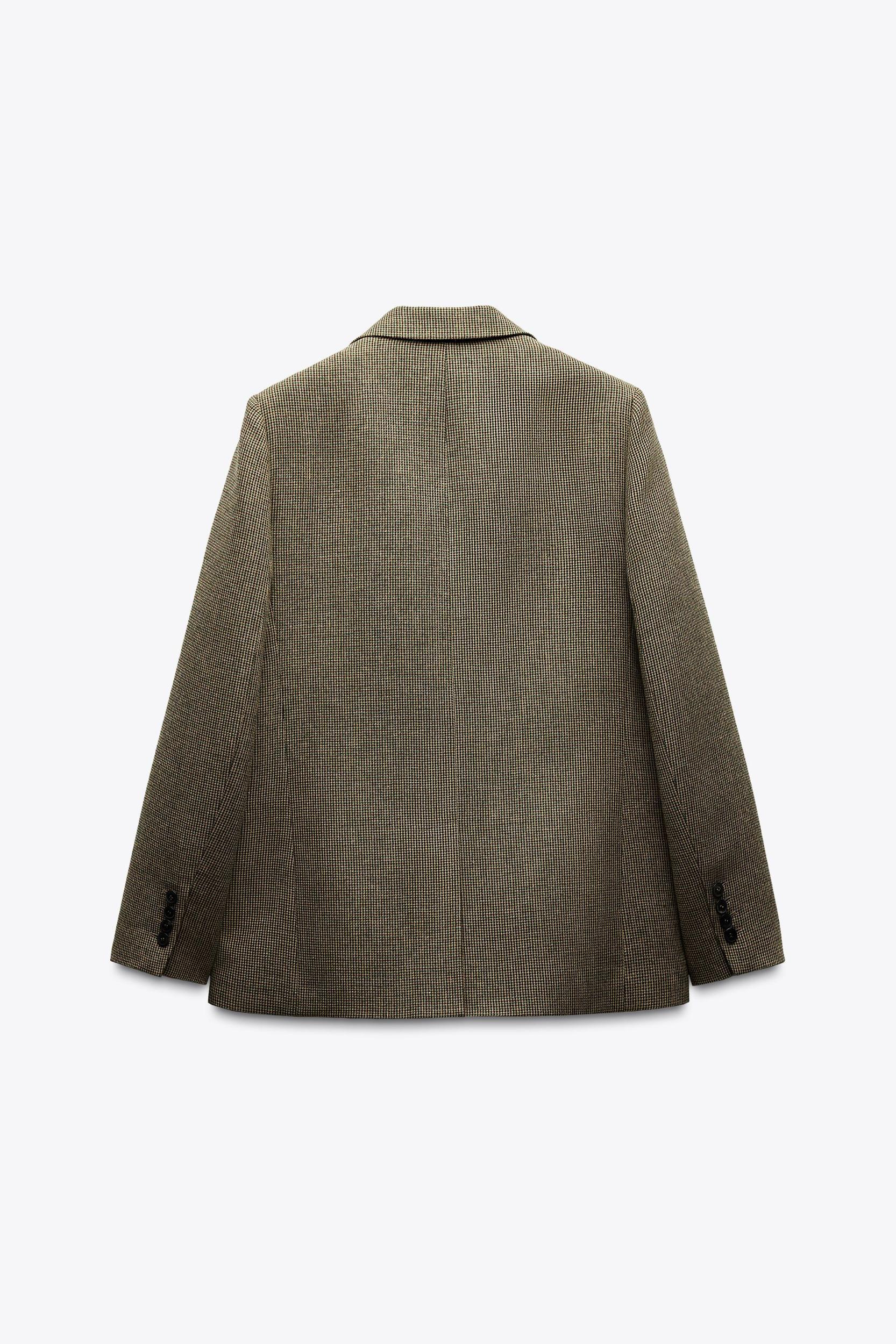 CHECKERED BLAZER ZW COLLECTION Product Image