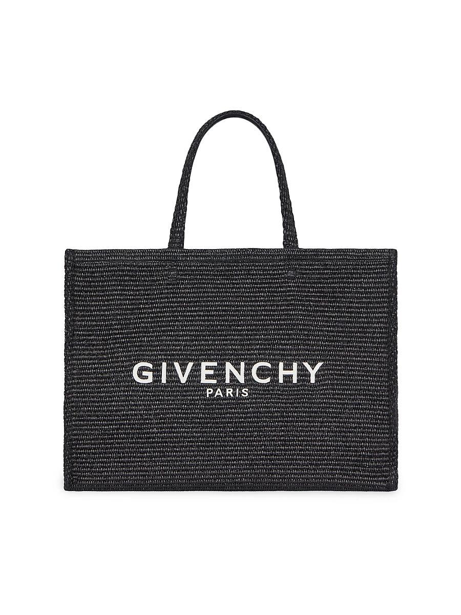 Womens La Plage Medium G-Tote Bag in Raffia Product Image