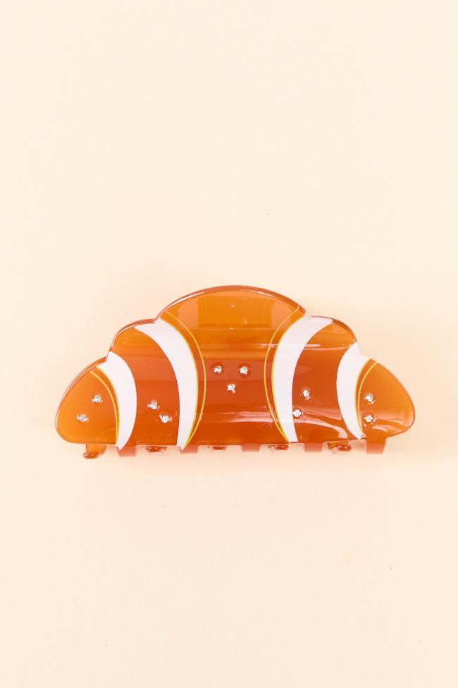 Brown Croissant Claw Clip FINAL SALE Product Image