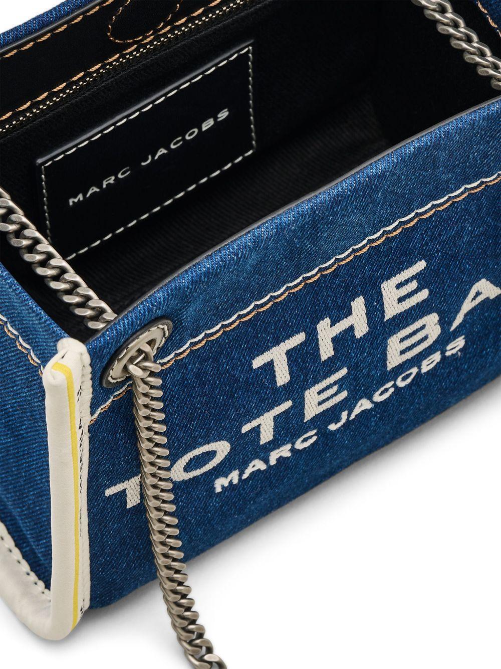 The Denim Chain Crossbody Tote bag Product Image
