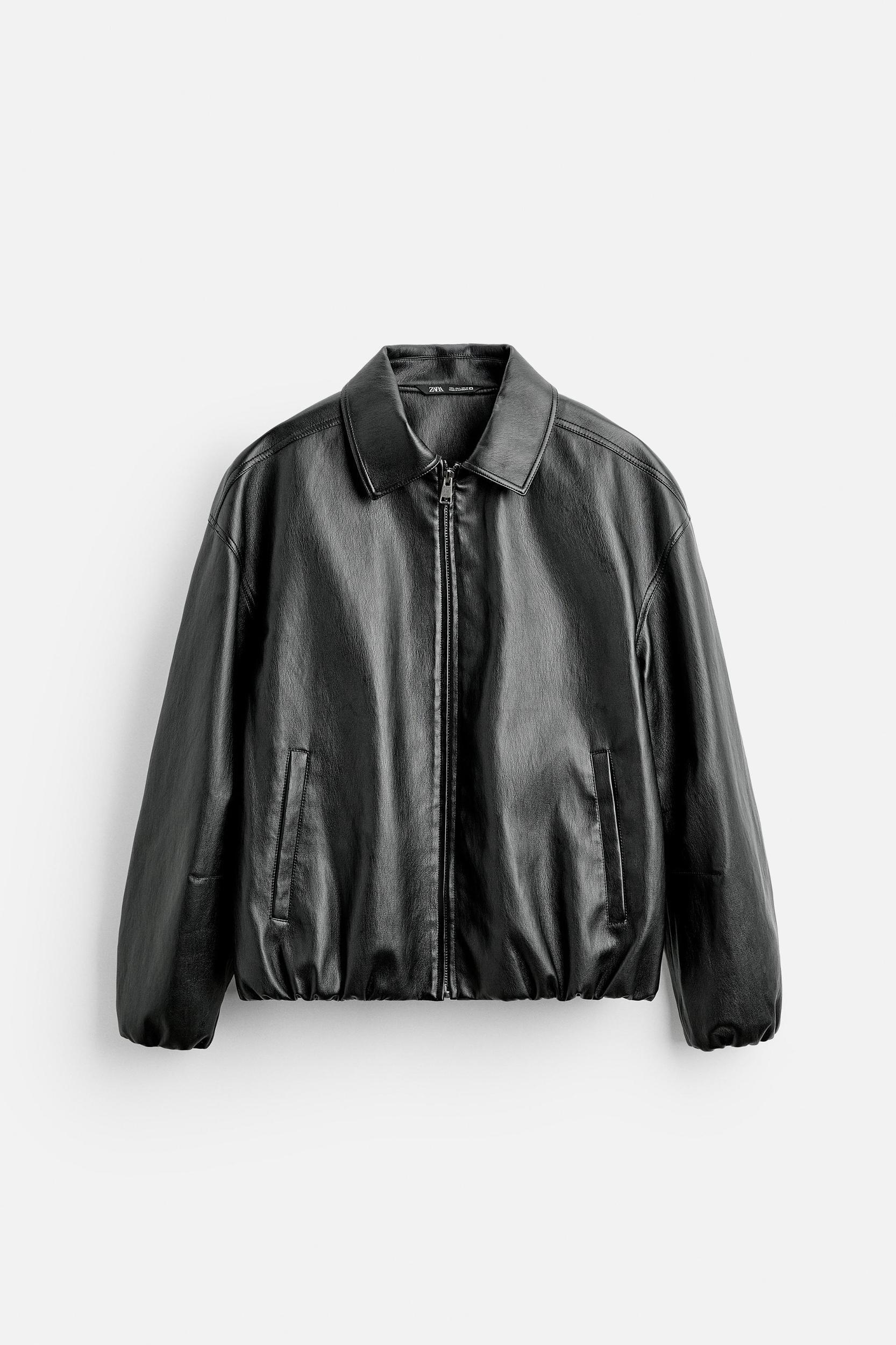 FAUX LEATHER JACKET Product Image