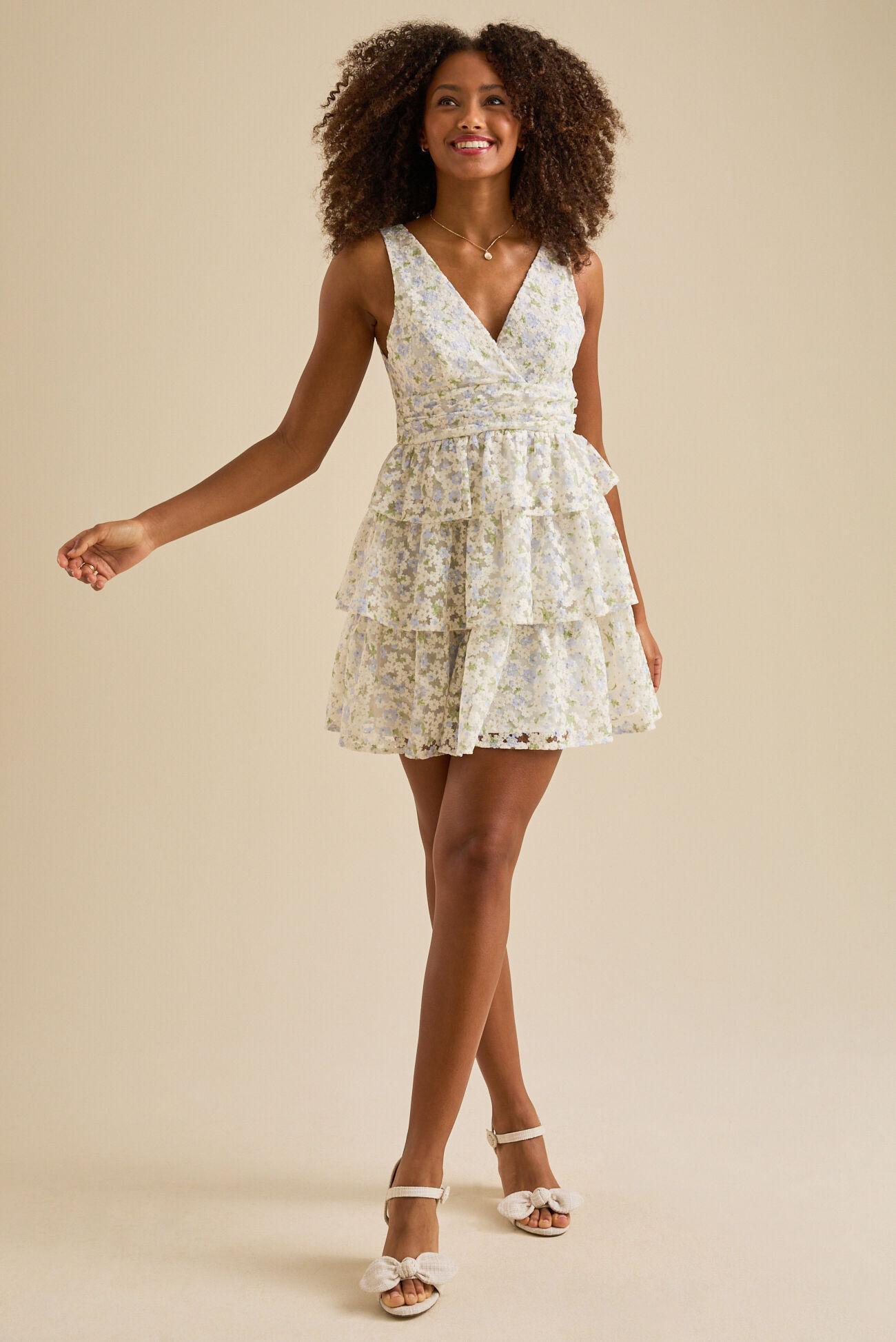 Beau Layered Mini Dress Product Image