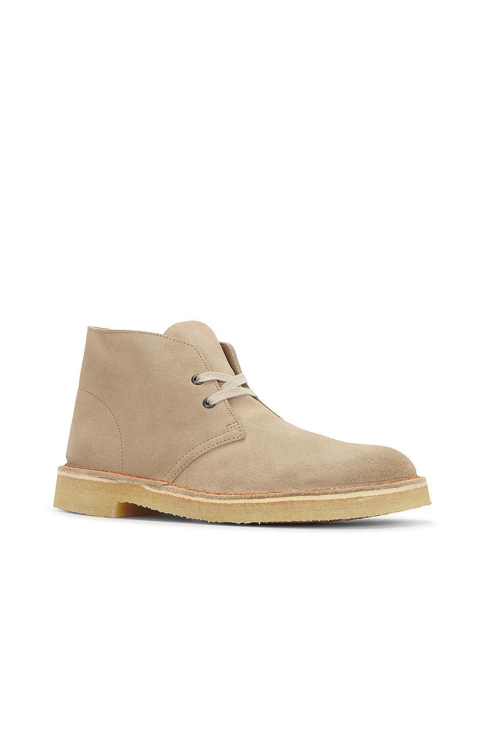 Clarks Suede Desert Boots Sand 10.5 Product Image