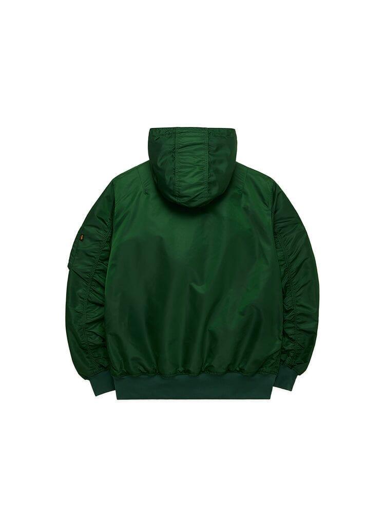 NEW YORK YANKEES X ALPHA X NEW ERA L-2B BOMBER JACKET (BLACK) Product Image