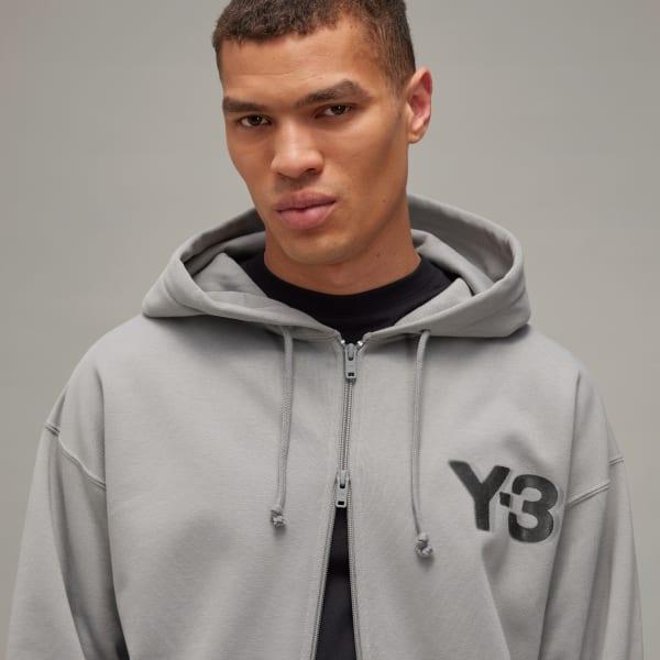 Y-3 Logo Zip Hoodie Product Image