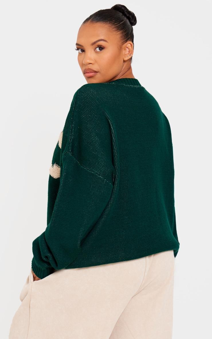 Plus Forest Green Nyc 94 Sweater Product Image