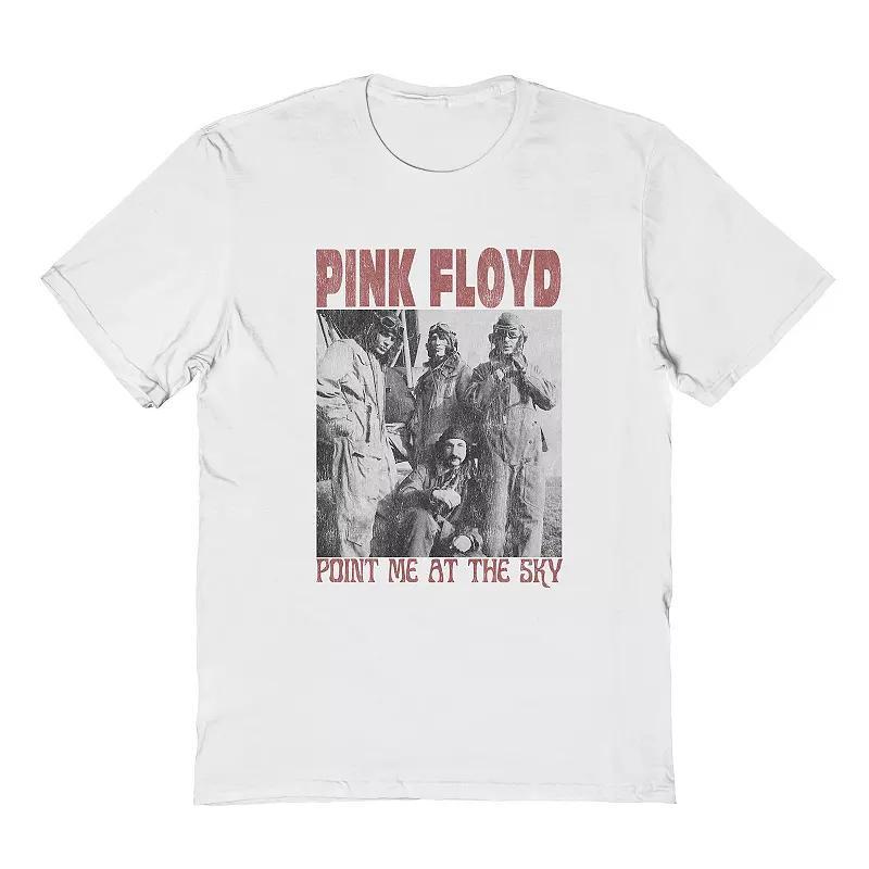 Men's Pink Floyd At The Sky Graphic Tee, Size: XXL, White Product Image