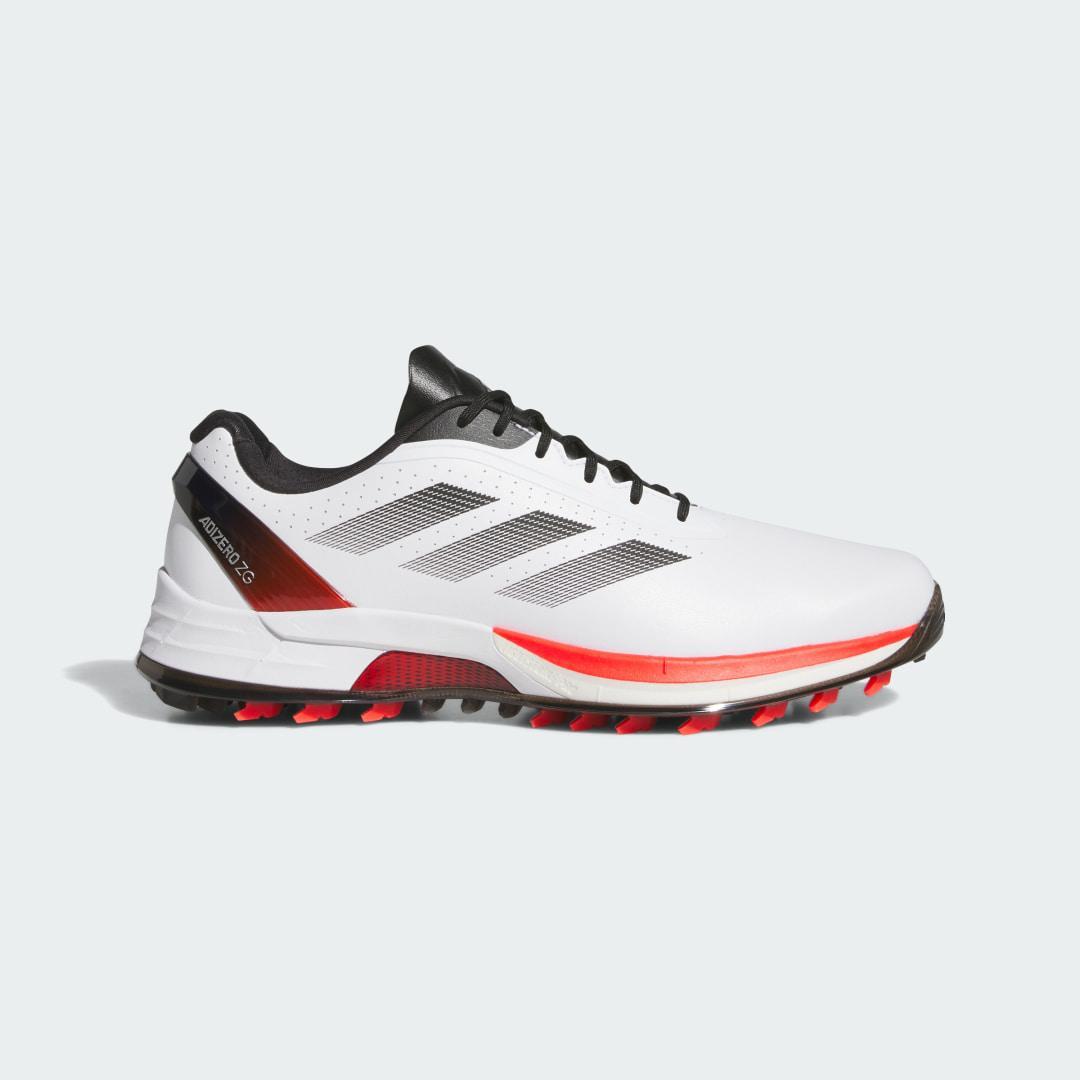 adidas Adizero ZG Spikeless Golf Shoes Cloud White 7 Mens Product Image