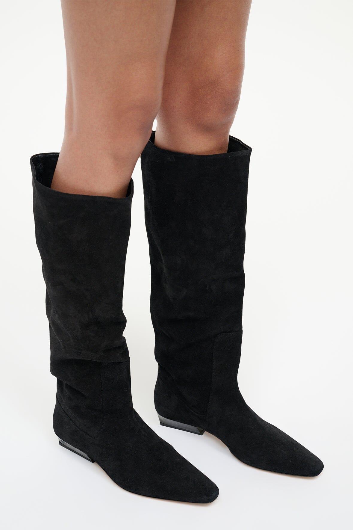WALLY FLAT BOOT | BLACK Product Image