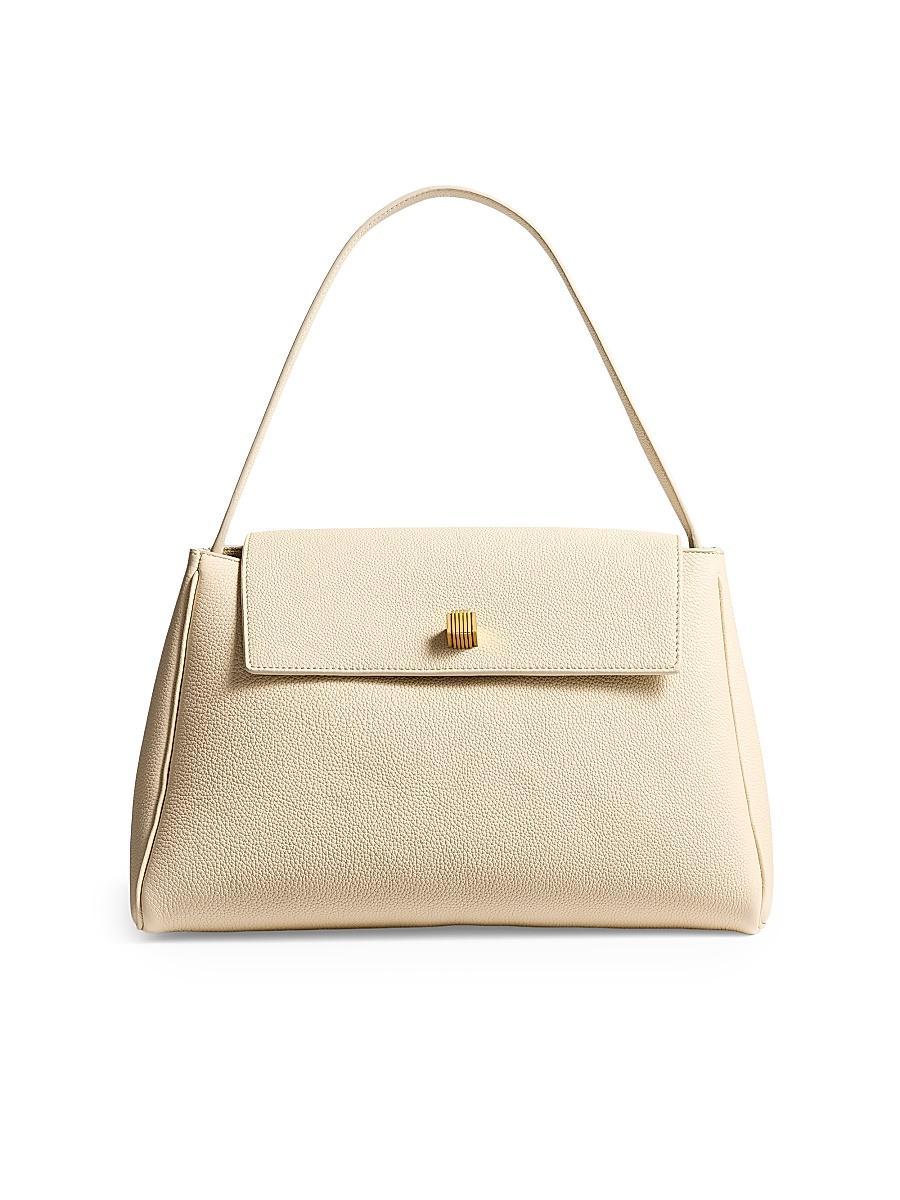 Womens Audrey Leather Shoulder Bag Product Image