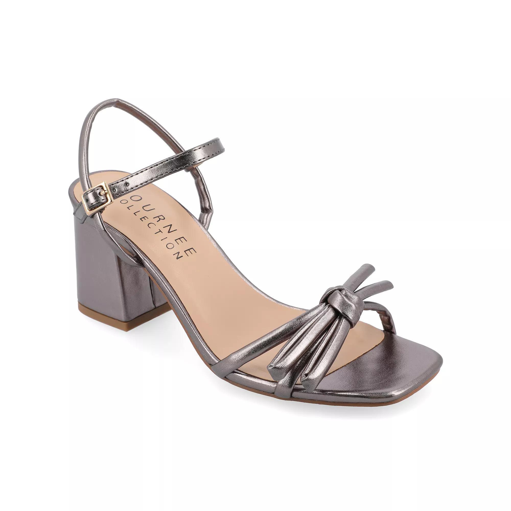 Journee Meryl Women's Tru Comfort Foam™ Dress Block Heel, Size: 11, Grey Product Image