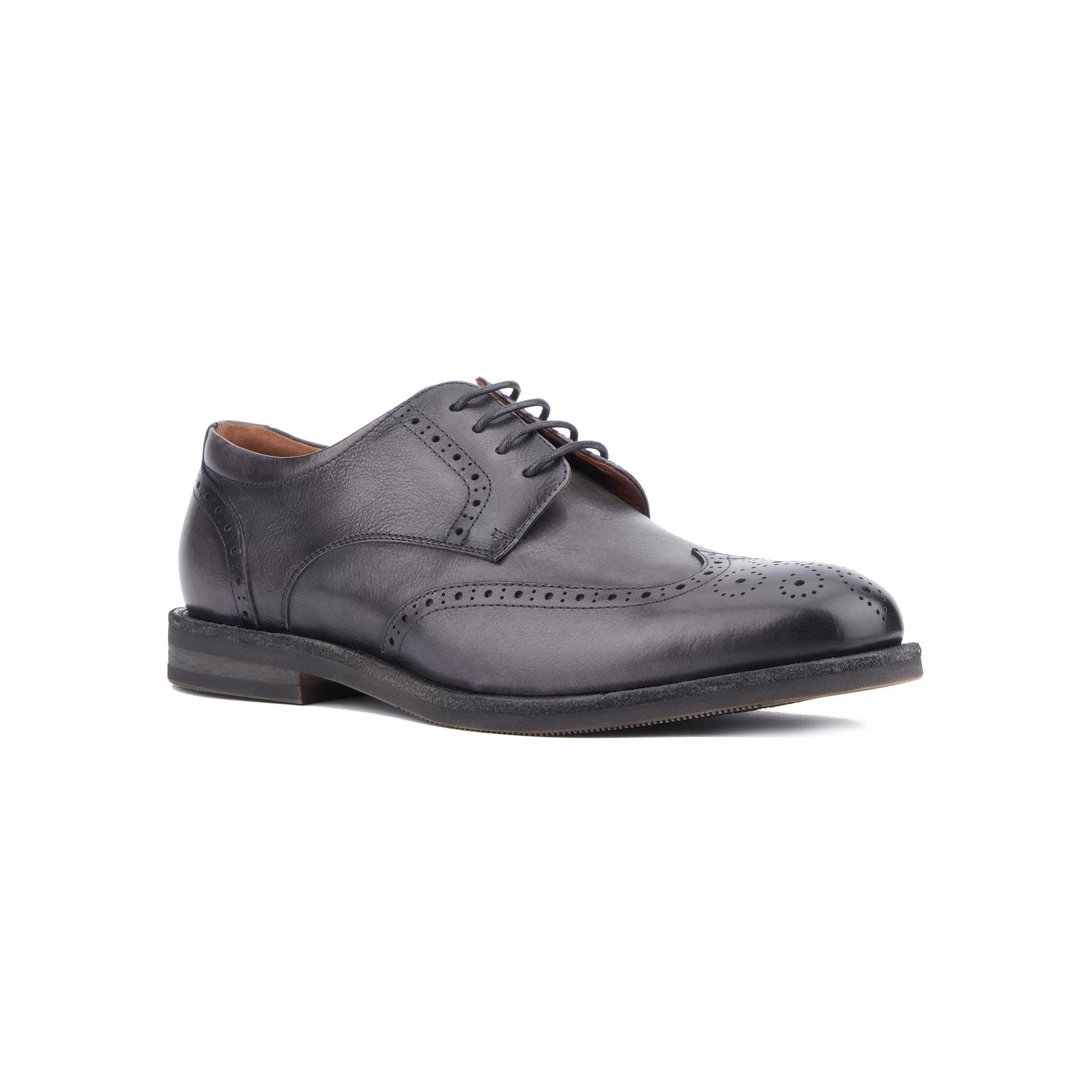 Vintage Foundry Co. Men's Irwin Dress Oxford Shoes, Size: 9.5, Dark Gray Product Image
