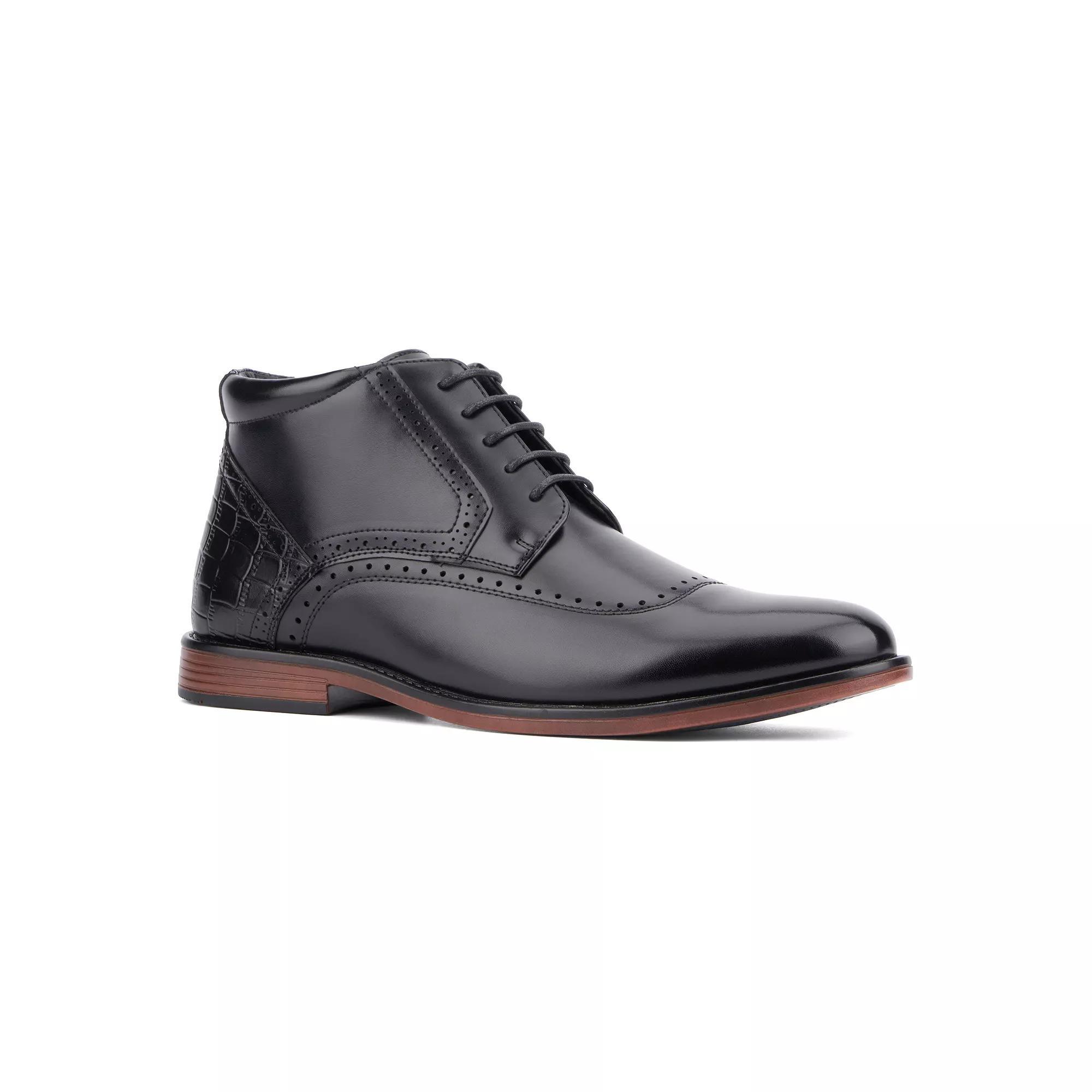 New York & Company Lennon Men's Ankle Boots, Size: 9.5, Red Product Image