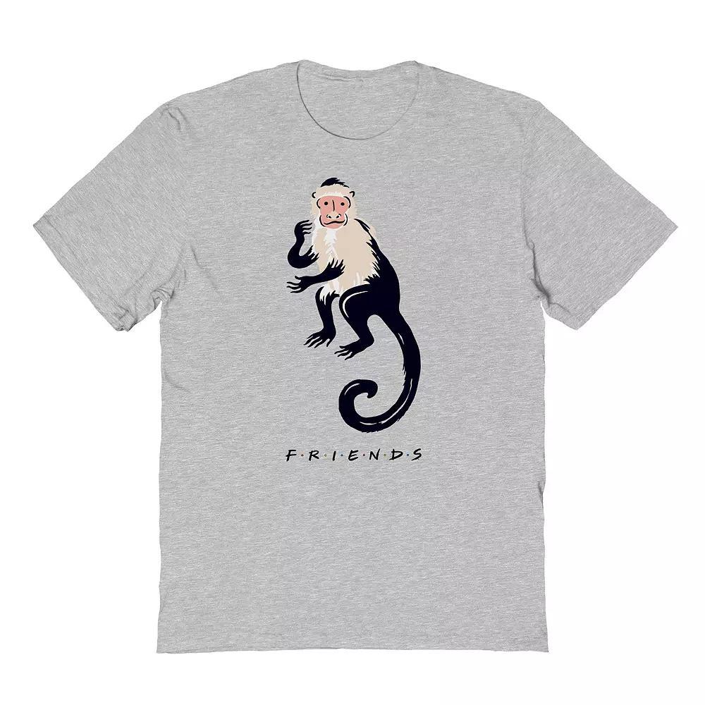 Men's Marcel The Monkey Graphic Tee, Size: XXL, Sport Gray Product Image