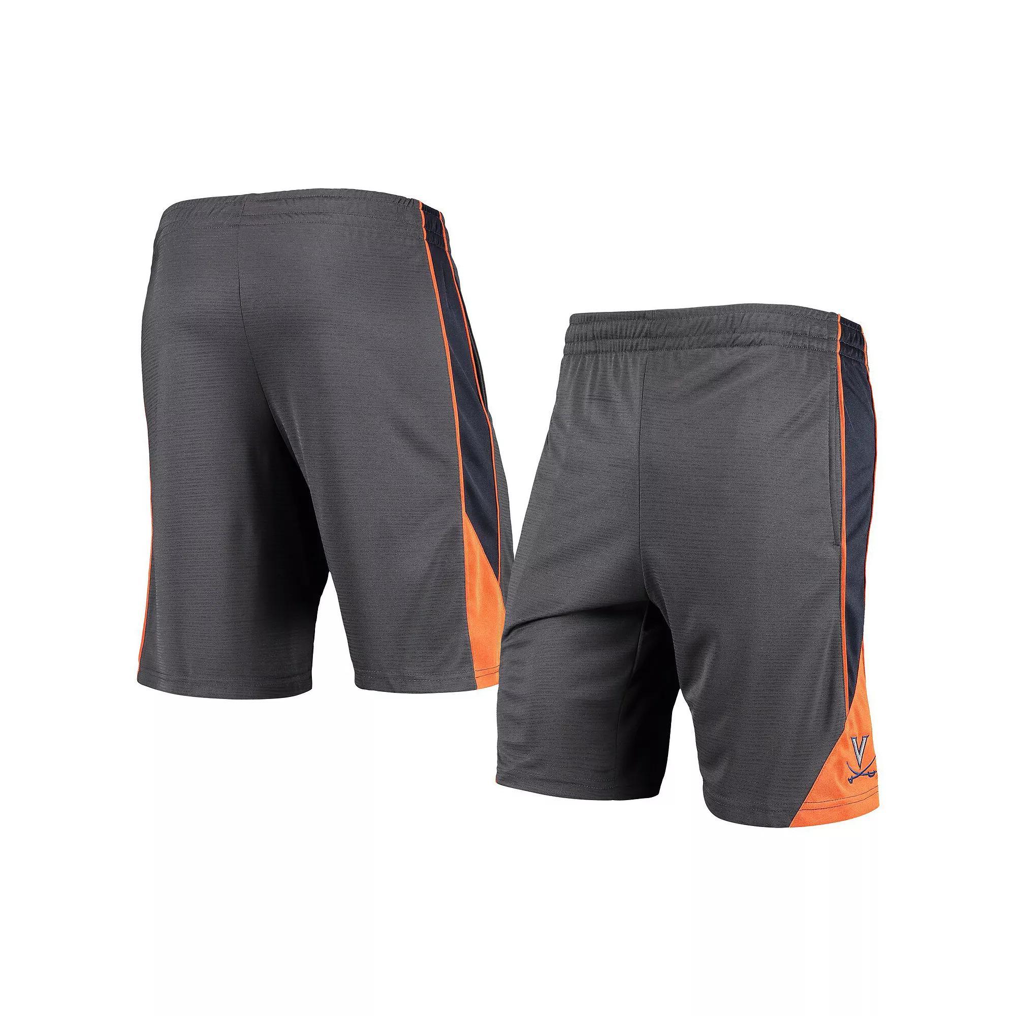 Men's Colosseum Charcoal Virginia Cavaliers Team Turnover Shorts, Size: XL Product Image