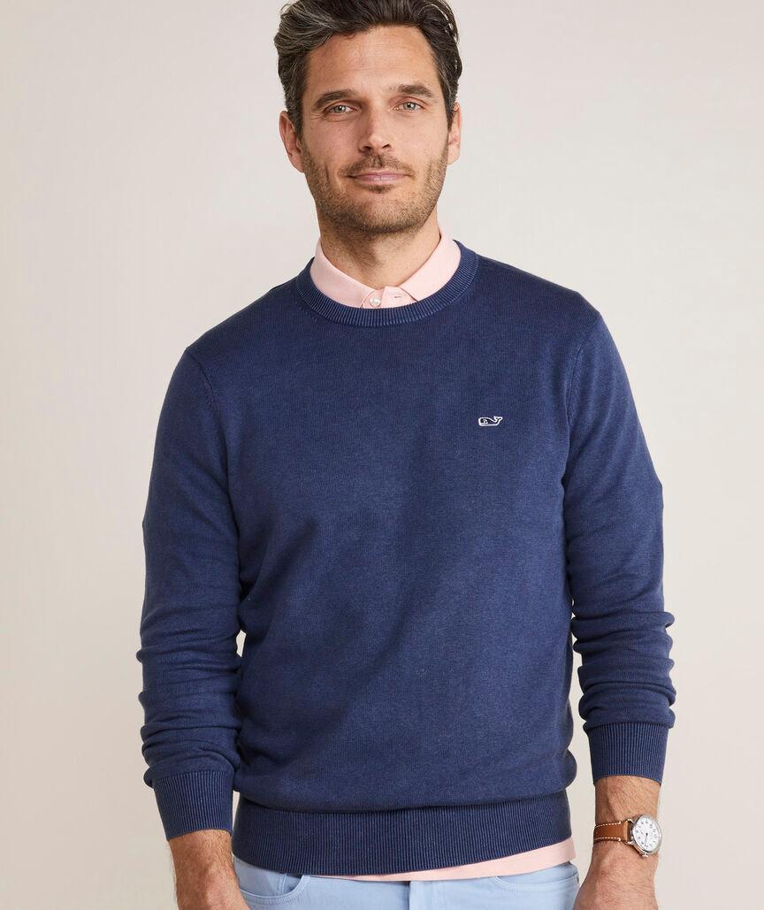 Garment-Dyed Cotton Crewneck Product Image