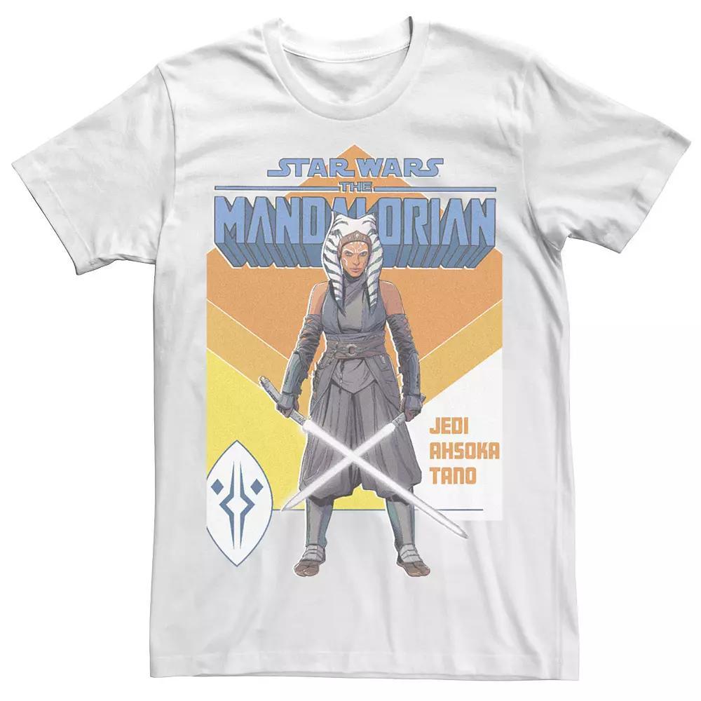 Men's Star Wars Jedi Tano Tee, Size: Medium, White Product Image