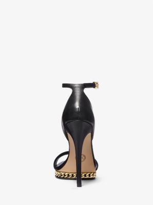 Jordyn Embellished Leather Platform Sandal Product Image