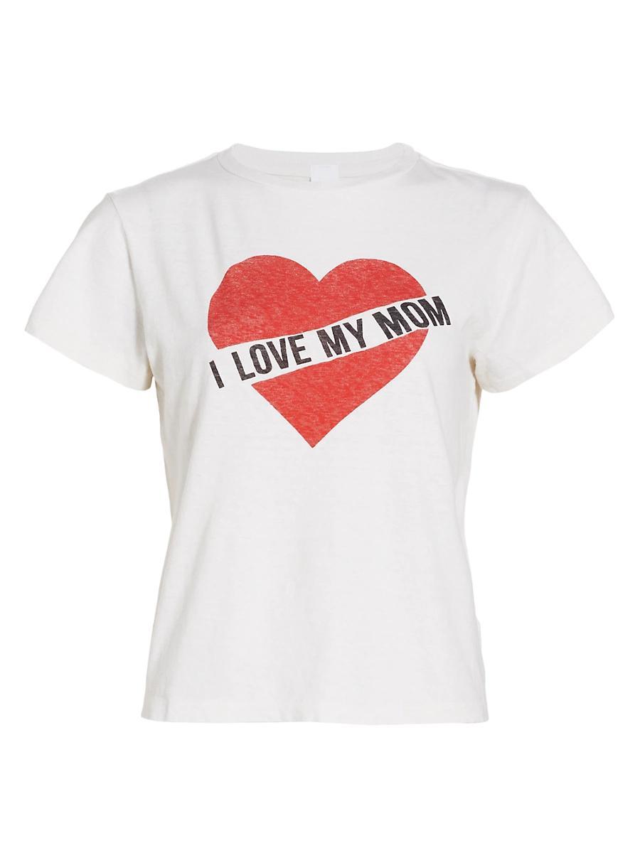 Womens I Love My Mom T-Shirt Product Image
