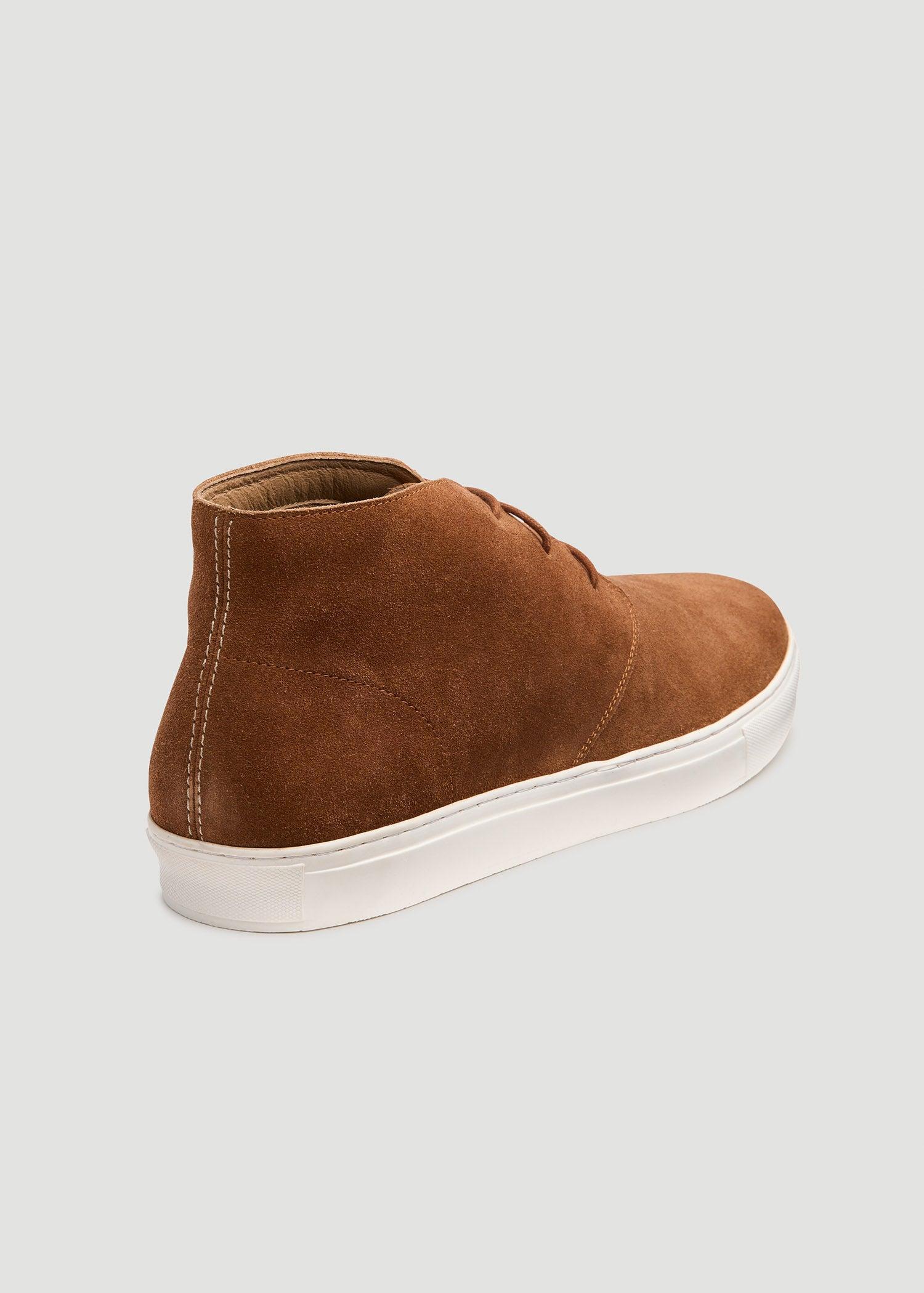 Chukka Sneaker Boots for Tall Men in Tan Product Image