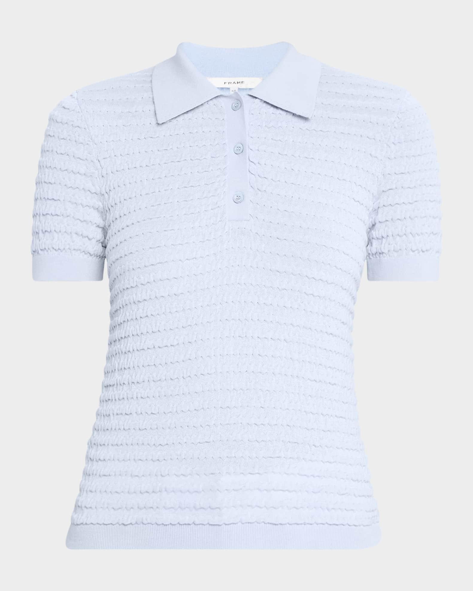 The Smocked Polo Shirt Product Image