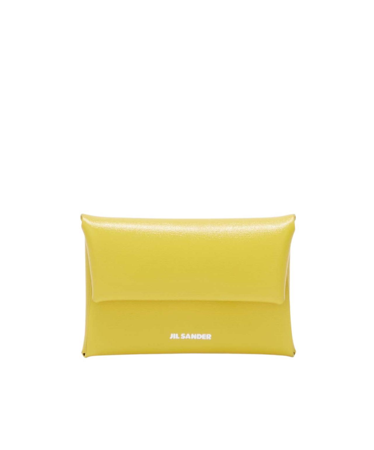 JIL SANDER Coin Purse In Yellow Product Image