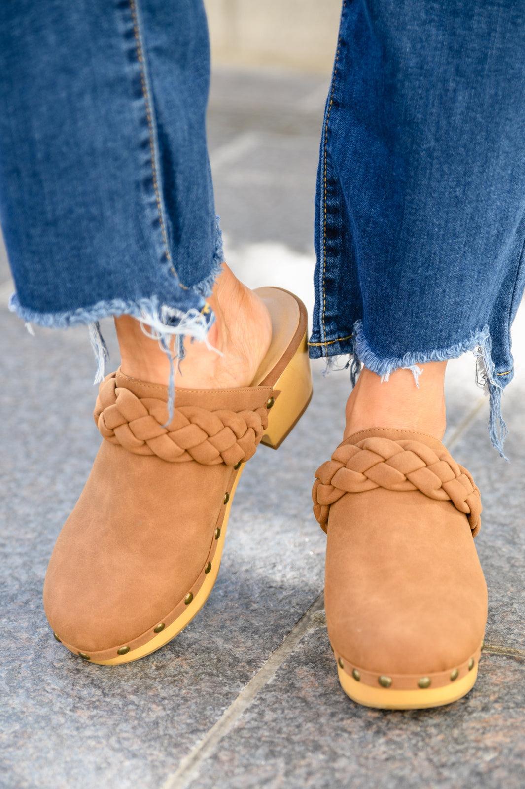 Taylor Braided Clogs In Brown (Online Exclusive) Product Image