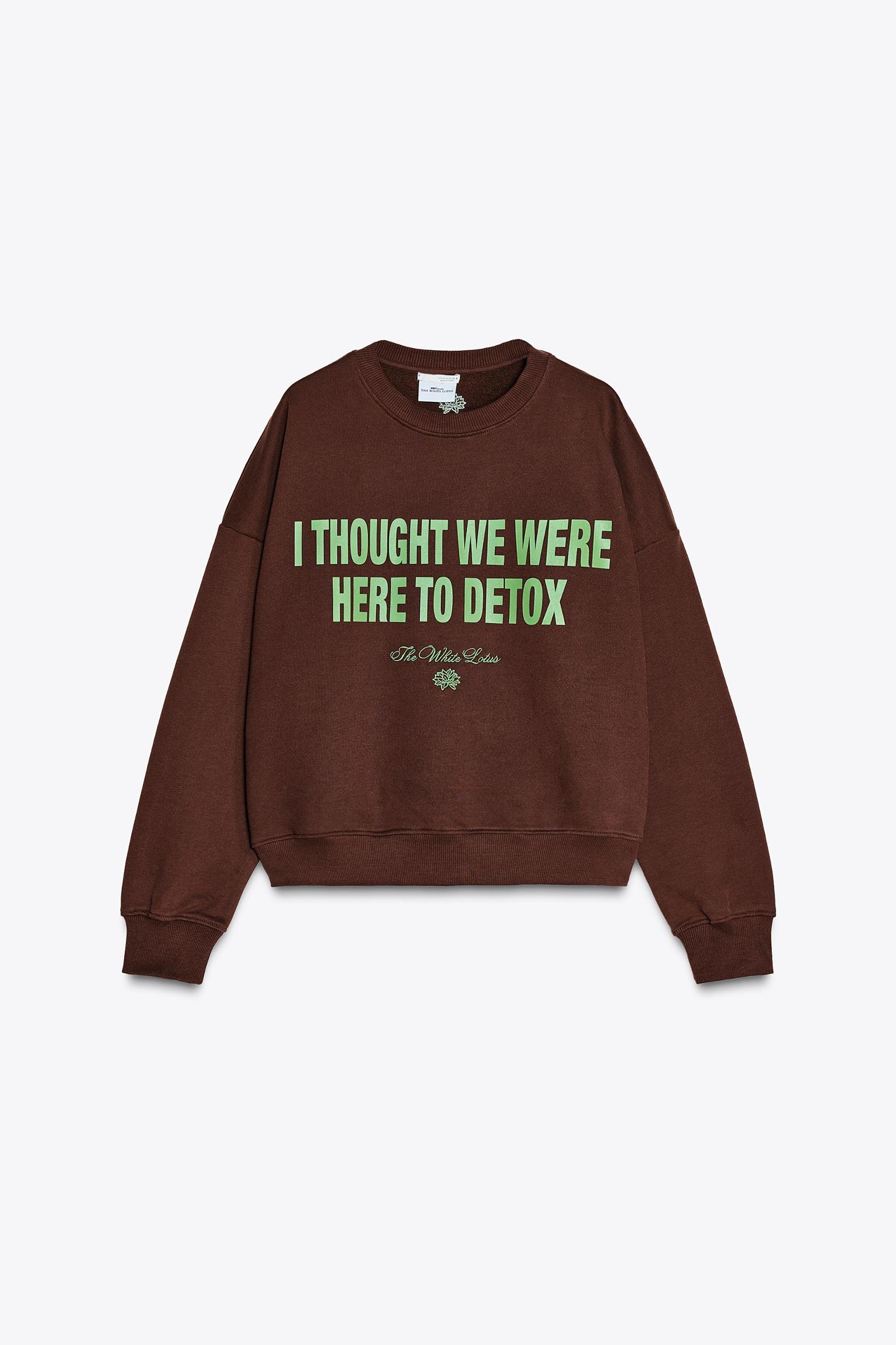 THE WHITE LOTUS FLEECE SWEATSHIRT Product Image