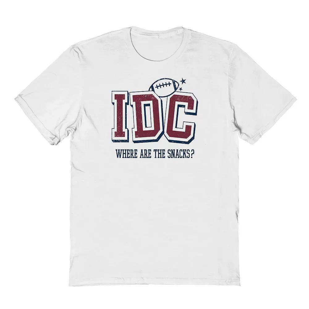 Men's Duke & Sons IDC Snacks Graphic Tee, Size: XXL, White Product Image