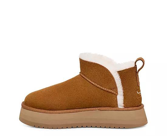 Koolaburra by UGG WOMENS KOOLA ULTRA MINI PLATFORM FUR BOOT Product Image