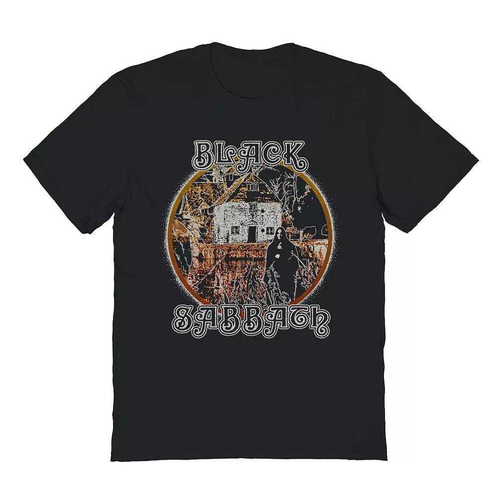Men's Black Sabbath Witch Album Cover Graphic Tee, Size: Large Product Image