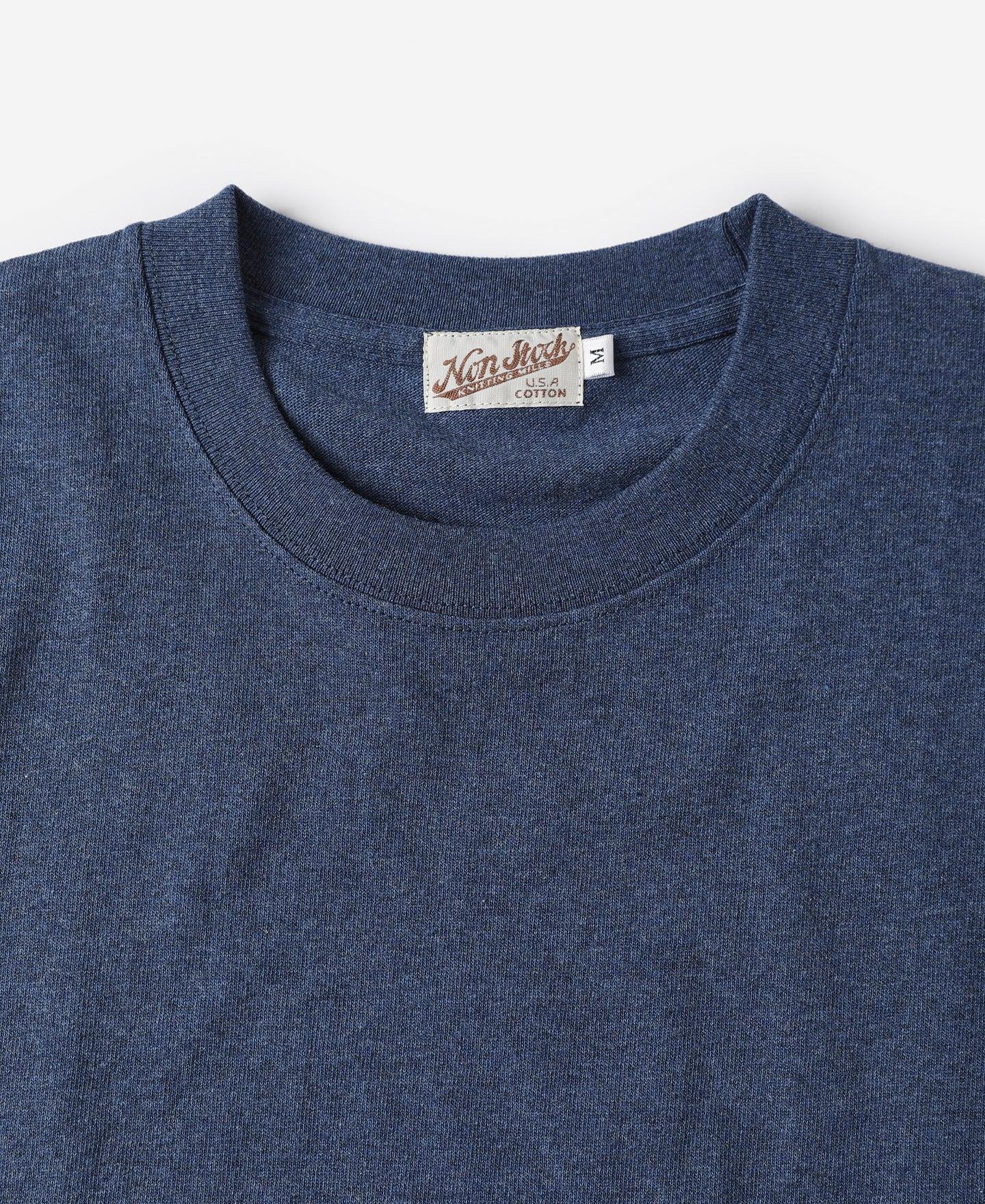 9 oz US Cotton Tubular T-Shirt - Denim Blue Product Image