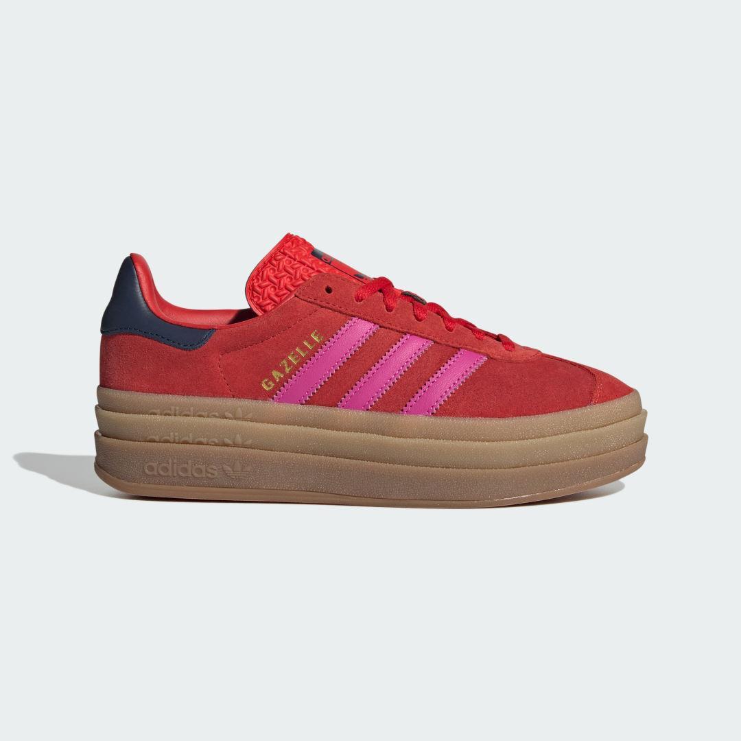 adidas Gazelle Bold Shoes Court Green M 9 / W 10 Womens Product Image