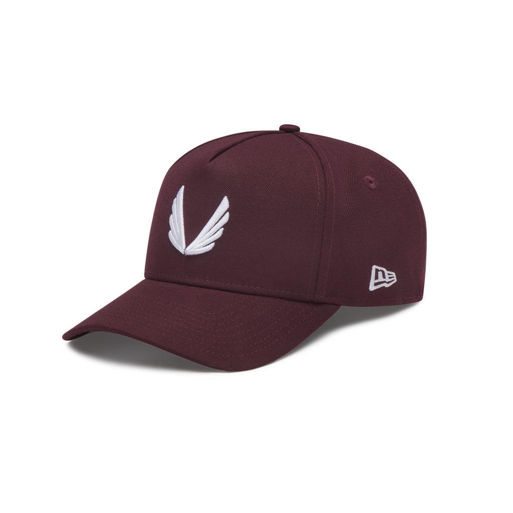 New Era® 9Forty® A-Frame Hat - Maroon/White Product Image