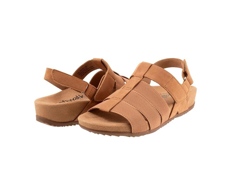 SoftWalk Burnaby (Navy Nubuck) Women's Sandals Product Image