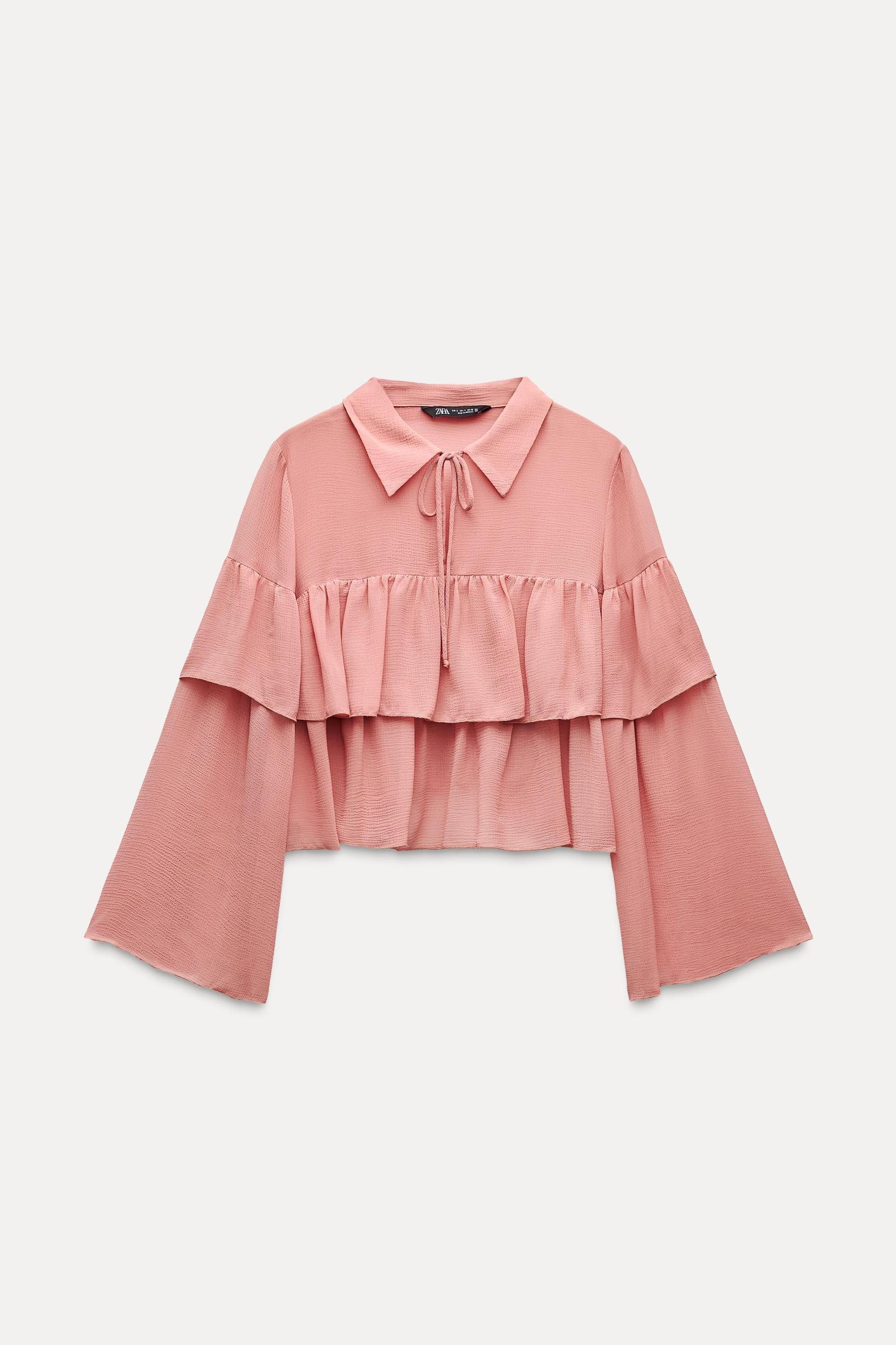 RUFFLED BLOUSE Product Image