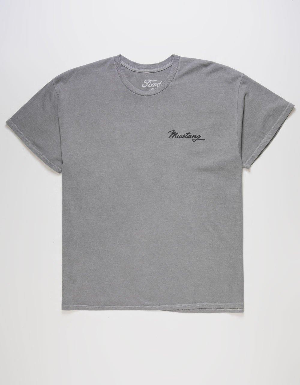 FORD Mustang Mens Tee - GRAY Product Image