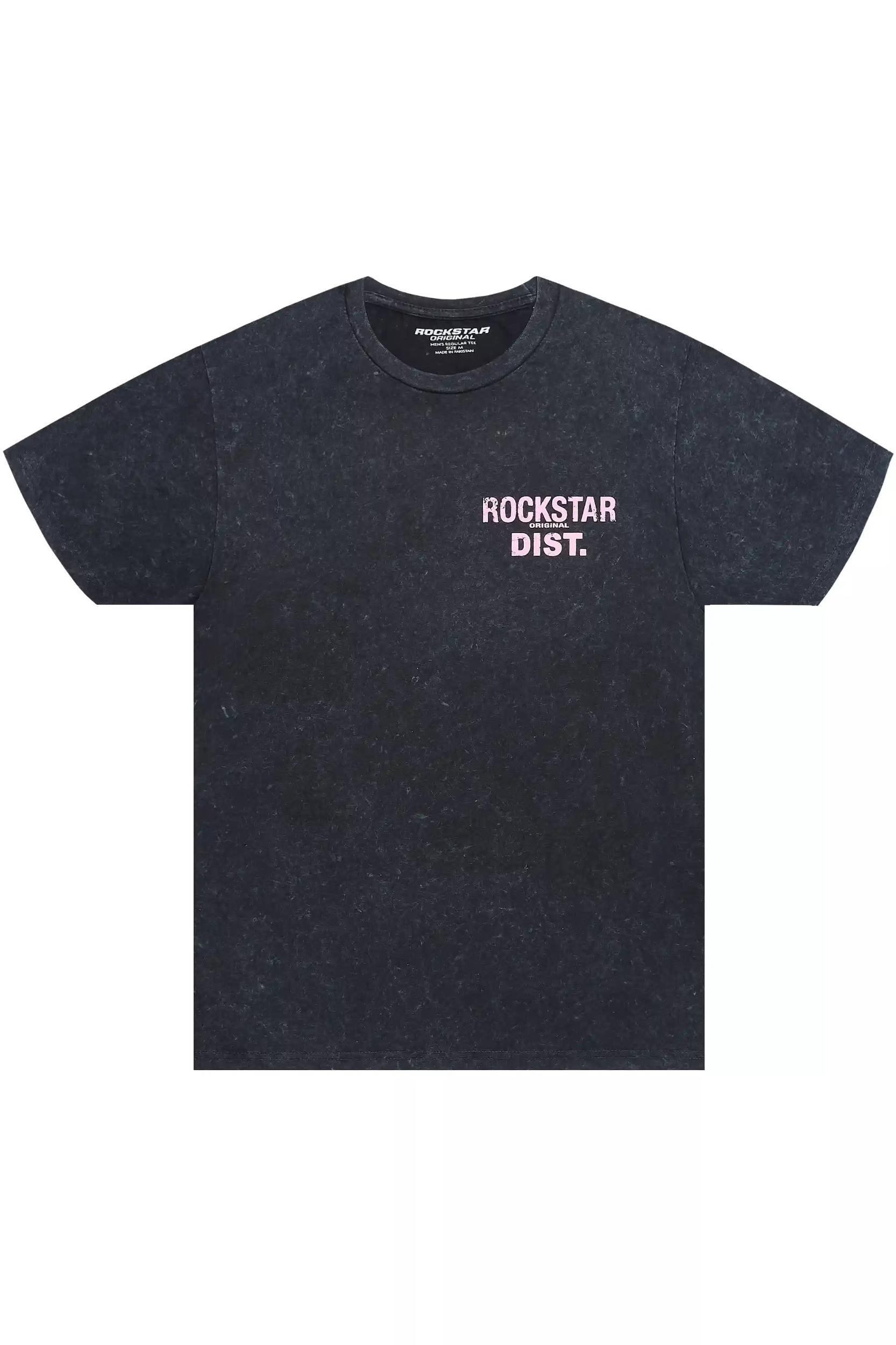 Dalasia Vintage Black Oversized Tee Female Product Image