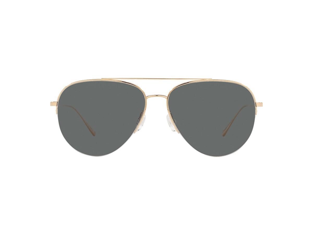 Ray-Ban Unisex 58mm Gradient Aviator Sunglasses in Black at Nordstrom Product Image