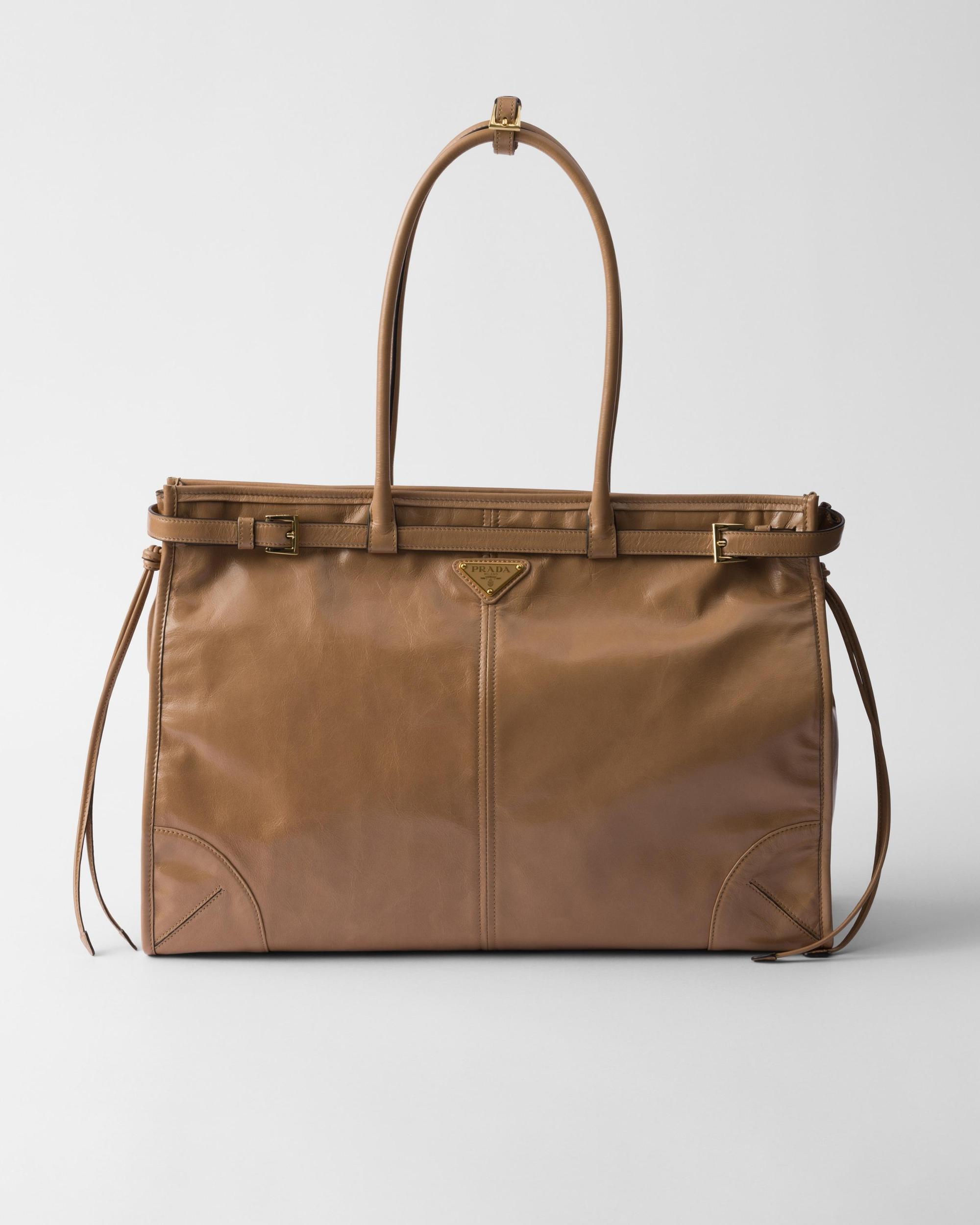 Prada Bonnie extra large leather handbag Product Image