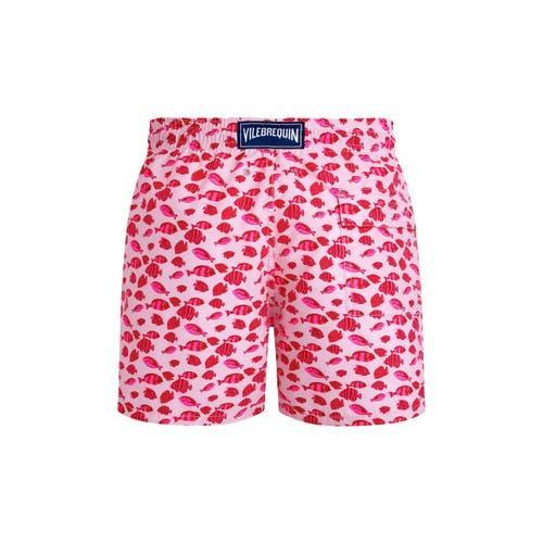 Mens Fish-Print Swim Shorts Product Image