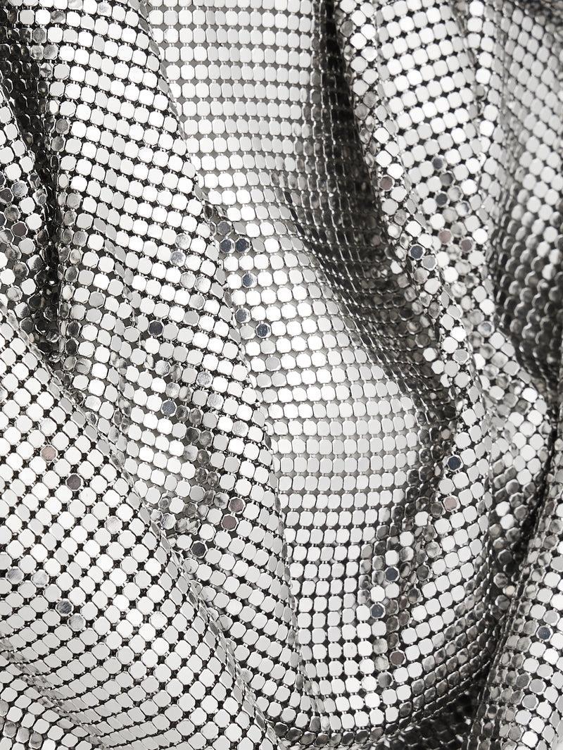 SILVER MESH EVENING CLUTCH Product Image