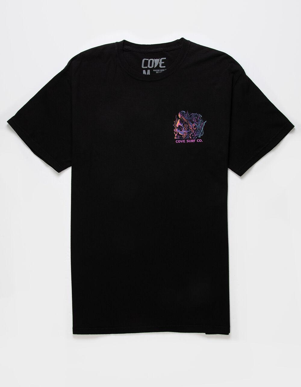 COVE SURF CO. Skull Reef Mens Tee - BLACK Product Image
