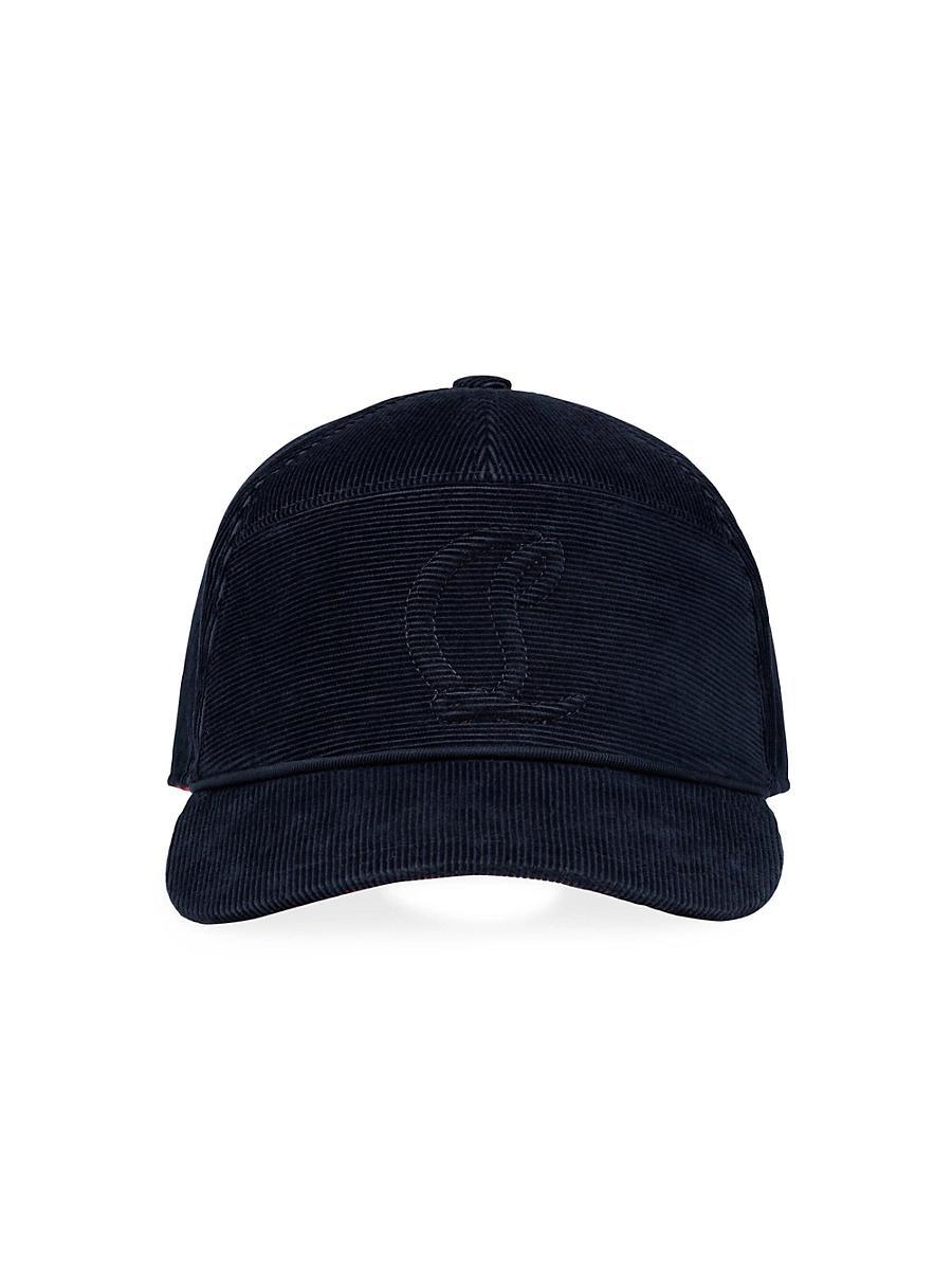 Mens Enky Mooncrest Velvet Corduroy Baseball Cap Product Image