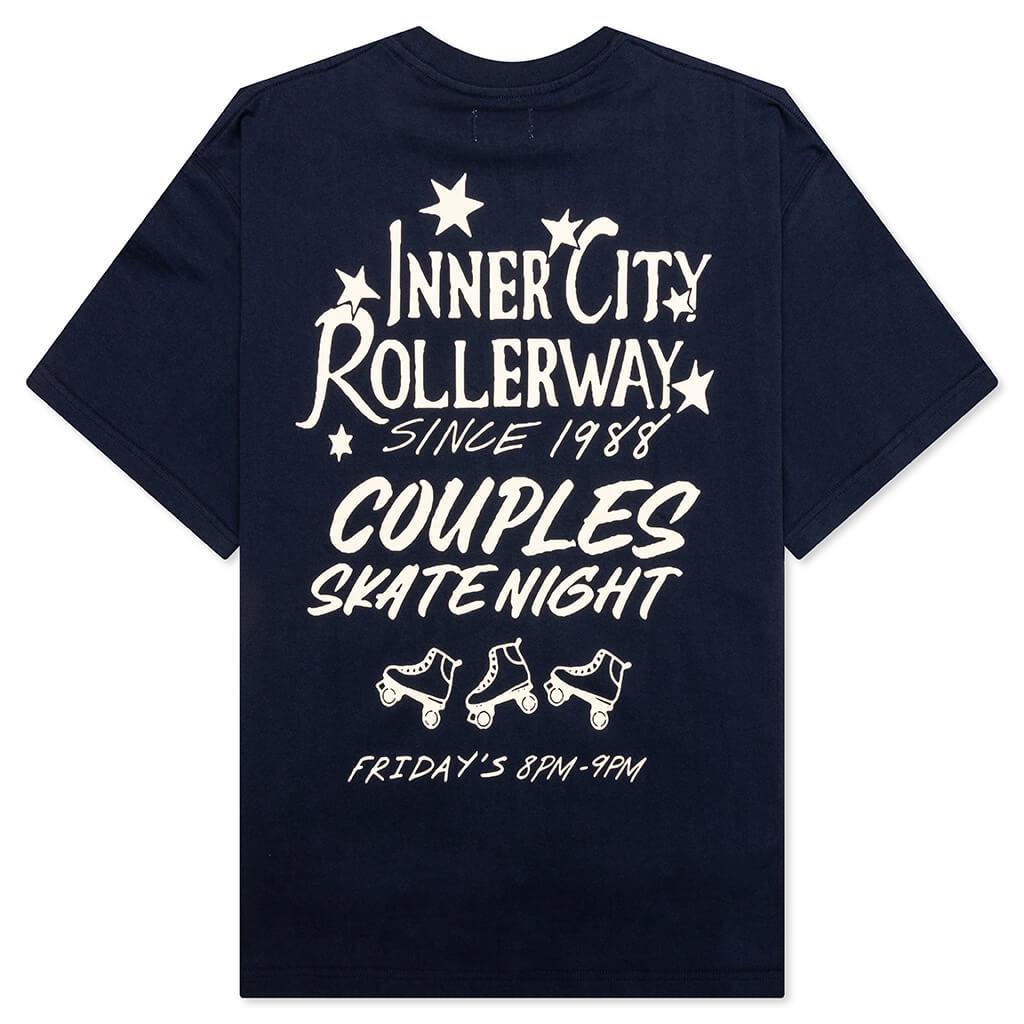 Inner City Rollerway S/S Tee - Navy Male Product Image