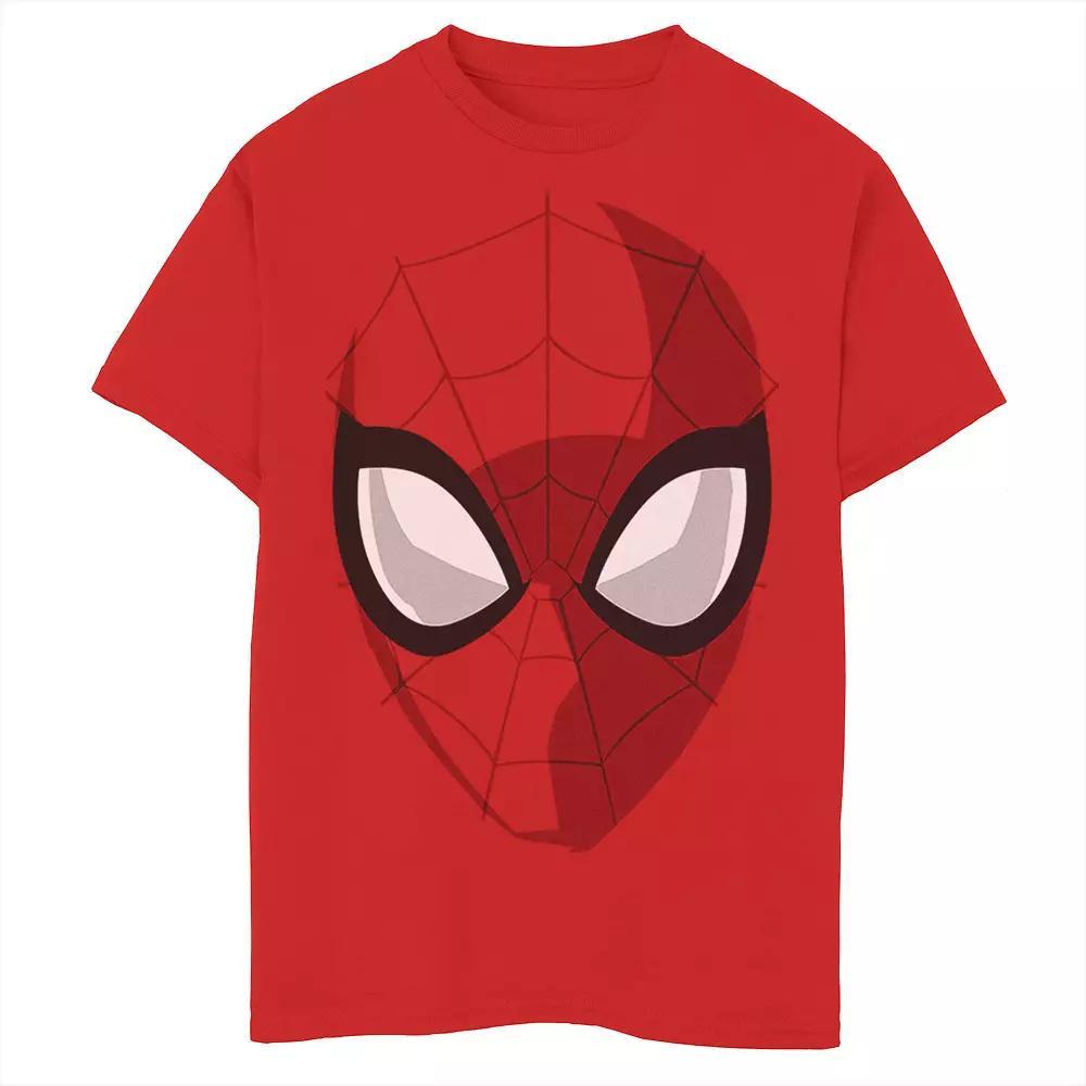 Boys 8-20 Marvel Spider-Man Modern Big Face Graphic Tee, Boy's, Size: Large, Red Product Image