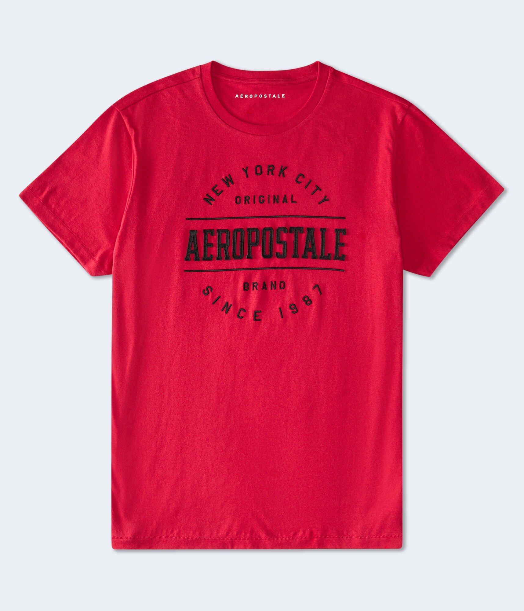 Aeropostale NYC Circle Appliqué Graphic Tee Product Image