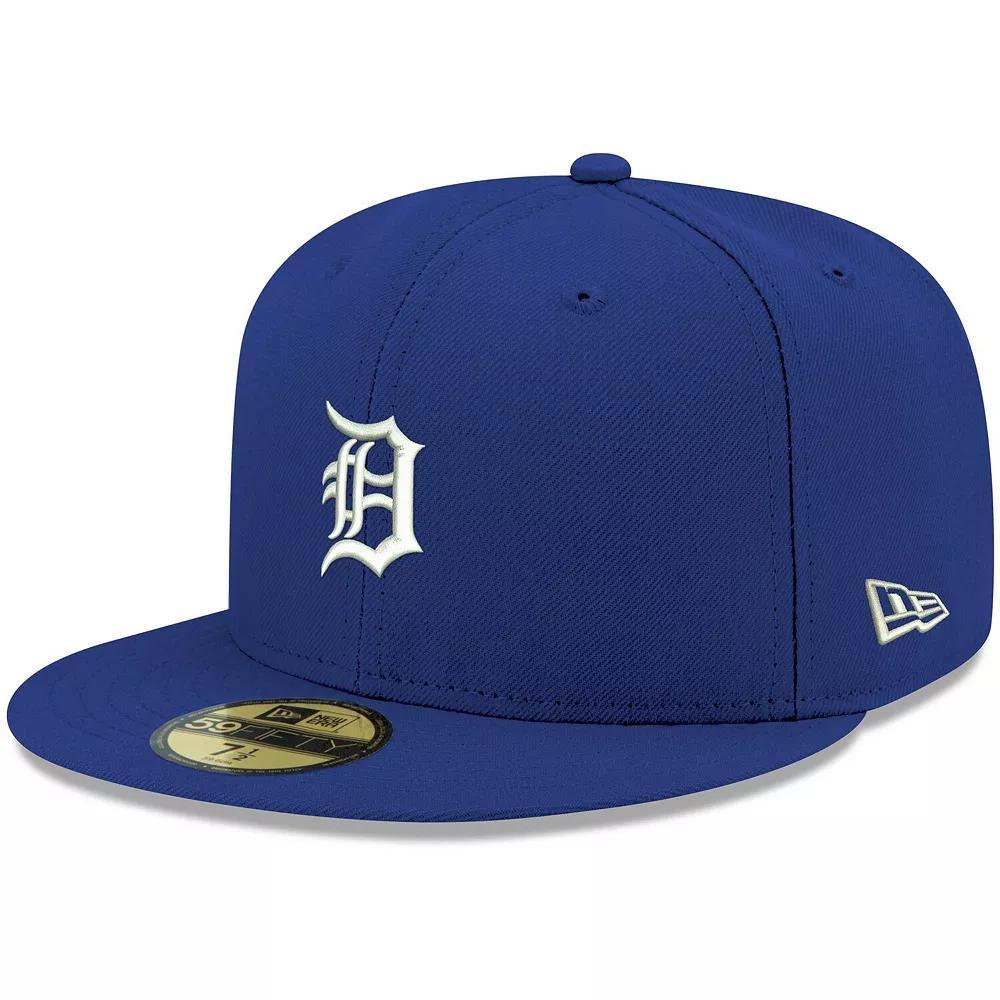 Men's New Era Royal Houston Astros Logo White 59FIFTY Fitted Hat, Size: 7 7/8, Blue Product Image
